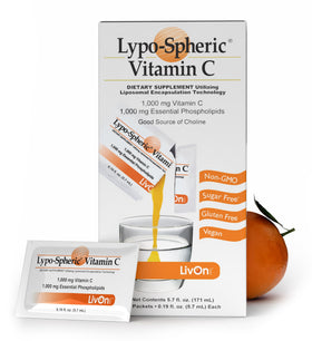 Lypo-Spheric Vitamin C LivOn Laboratories sachets avant