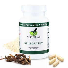 M.D. Blend Complément Alimentaire Neuropathie 30 capsules avant