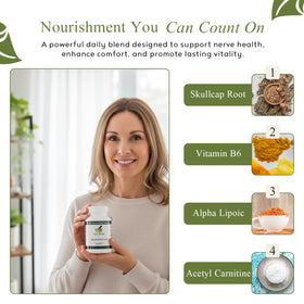 M.D. Blend Complément Alimentaire Neuropathie 30 capsules avec étiquette