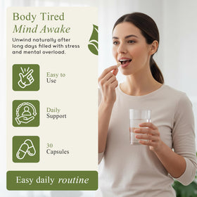 M.D. Blend Complément Sommeil avec verre d'eau