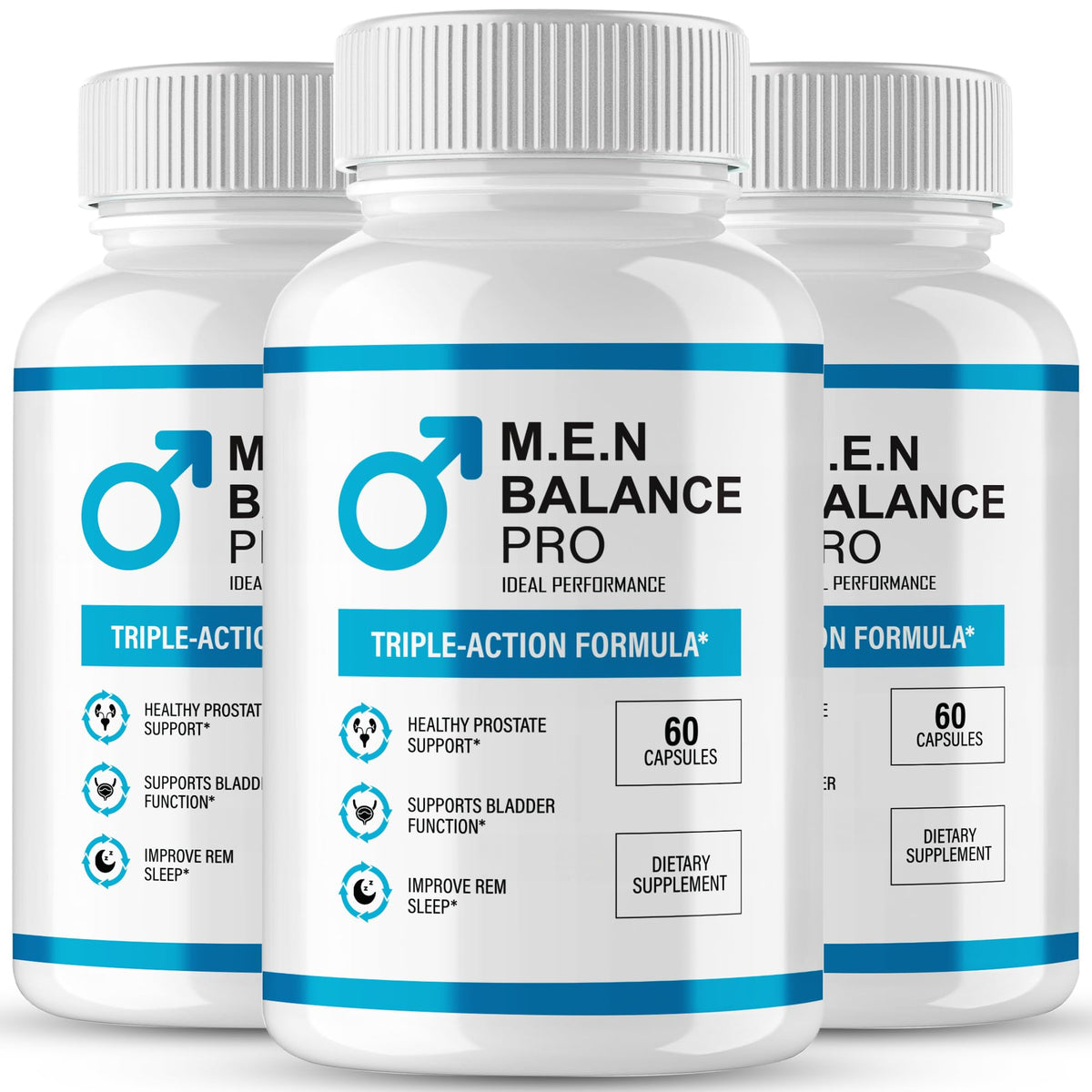 M.E.N Balance Pro Capsules d'IDEAL PERFORMANCE vue de face