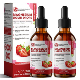 M inch Magnésium Glycinate Liquide flacon avant vue