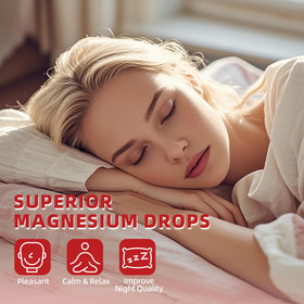 M inch Magnésium Glycinate versé dans une cuillère