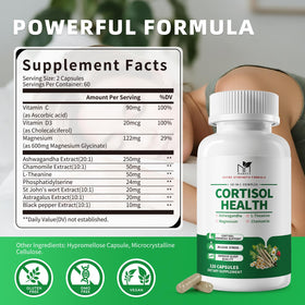 MABEFY Compléments Alimentaires Cortisol 120 capsules en mode de vie