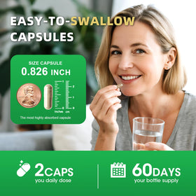 MABEFY Compléments Alimentaires Cortisol 120 capsules ouvertes