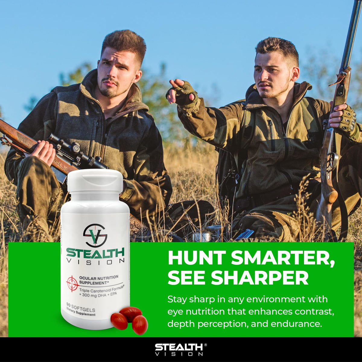 Macuhealth Sniper Sharp bouteille de complément alimentaire