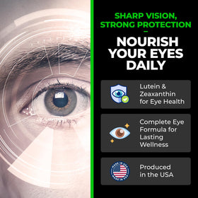 Macuhealth Sniper Sharp complément oculaire 50g avec étiquette