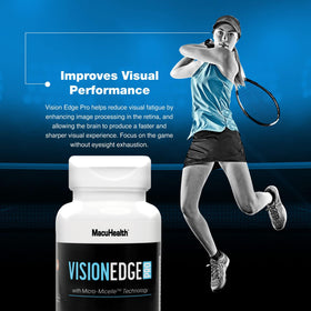 Macuhealth Vision Edge PRO complément alimentaire 100g avec sport et écran
