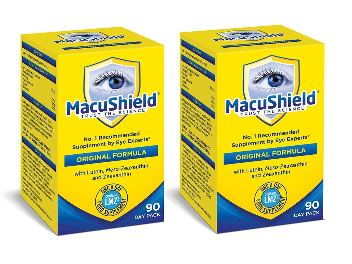 MacuShield 180 capsules pack front view