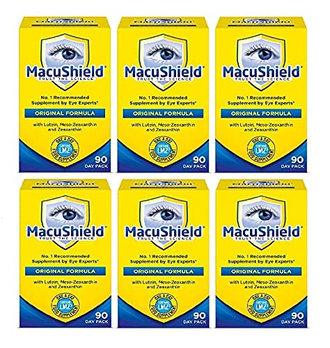 Macushield 90 capsules détails de l'emballage