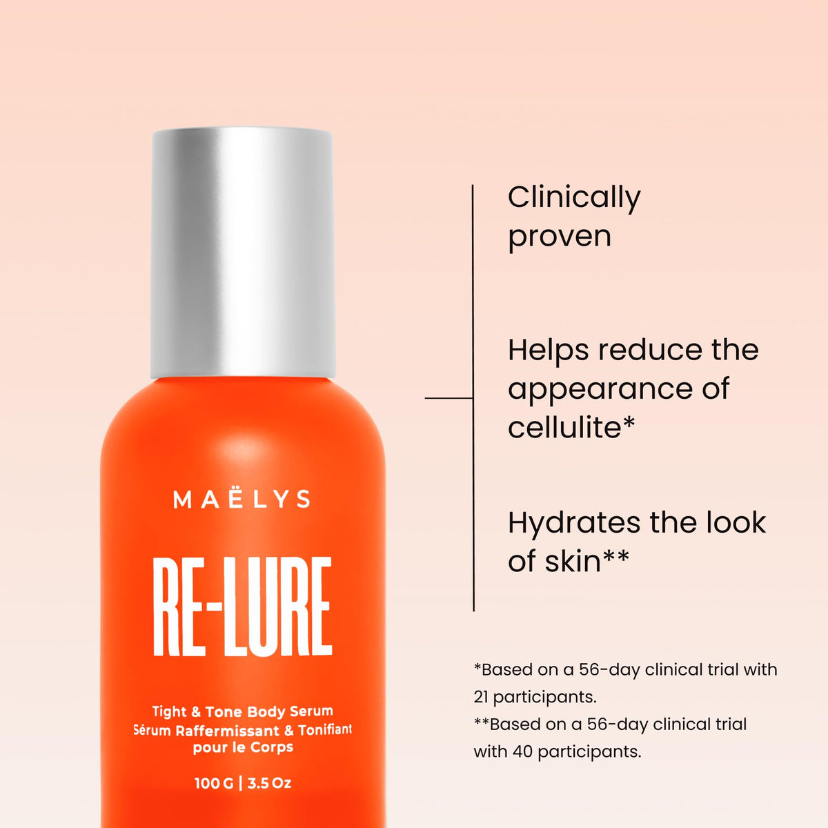 MAËLYS RE-LURE sérum corps 103 ml texture légère