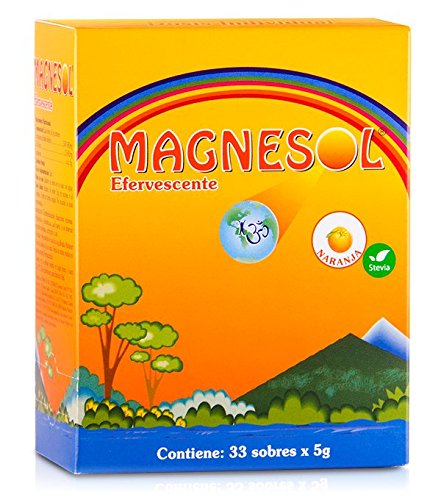 Magnesol complément alimentaire en magnésium 200g saveur orange vue de face