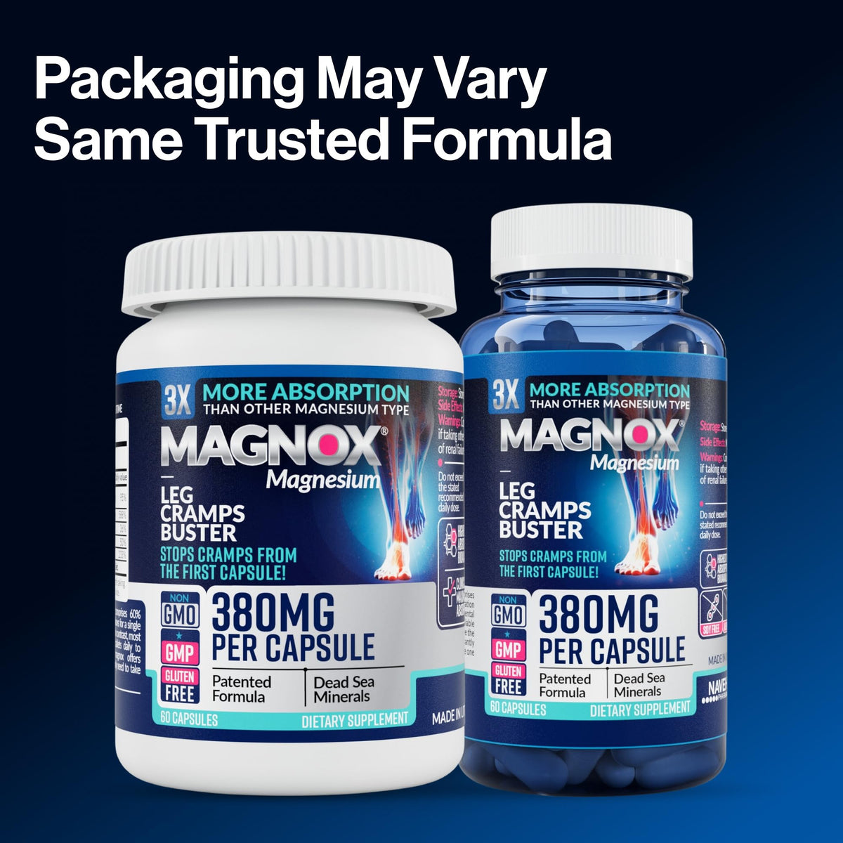MAGNOX Buster, capsules avec ingrédients de la mer Morte