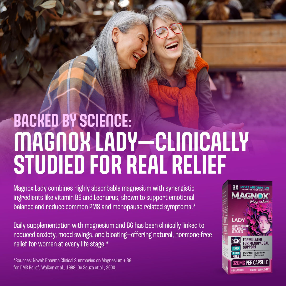 MAGNOX Complément Alimentaire Magnésium 320mg - composition des ingrédients