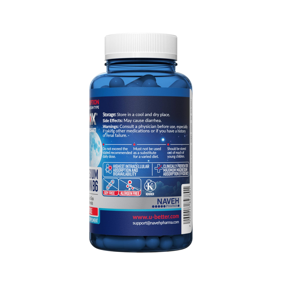 MAGNOX Complément Alimentaire Magnésium B6 D3 432mg - mise en scène avec d'autres compléments