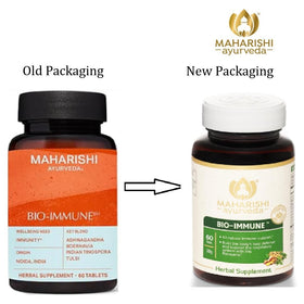 Maharishi Ayurveda Bio daily wellness™ 500 mg 60 comprimés avec étiquette