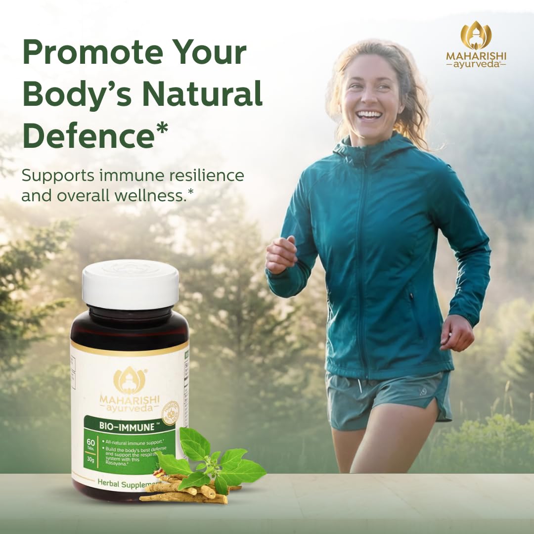 Maharishi Ayurveda Bio daily wellness™ comprimés sur fond blanc