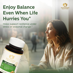 Maharishi Ayurveda Bio daily wellness™ ingrédients sur étiquette