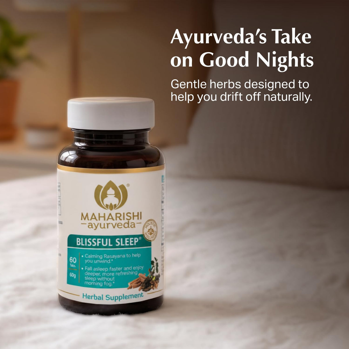Maharishi Ayurveda Blissful Sleep 60 comprimés avec herbes