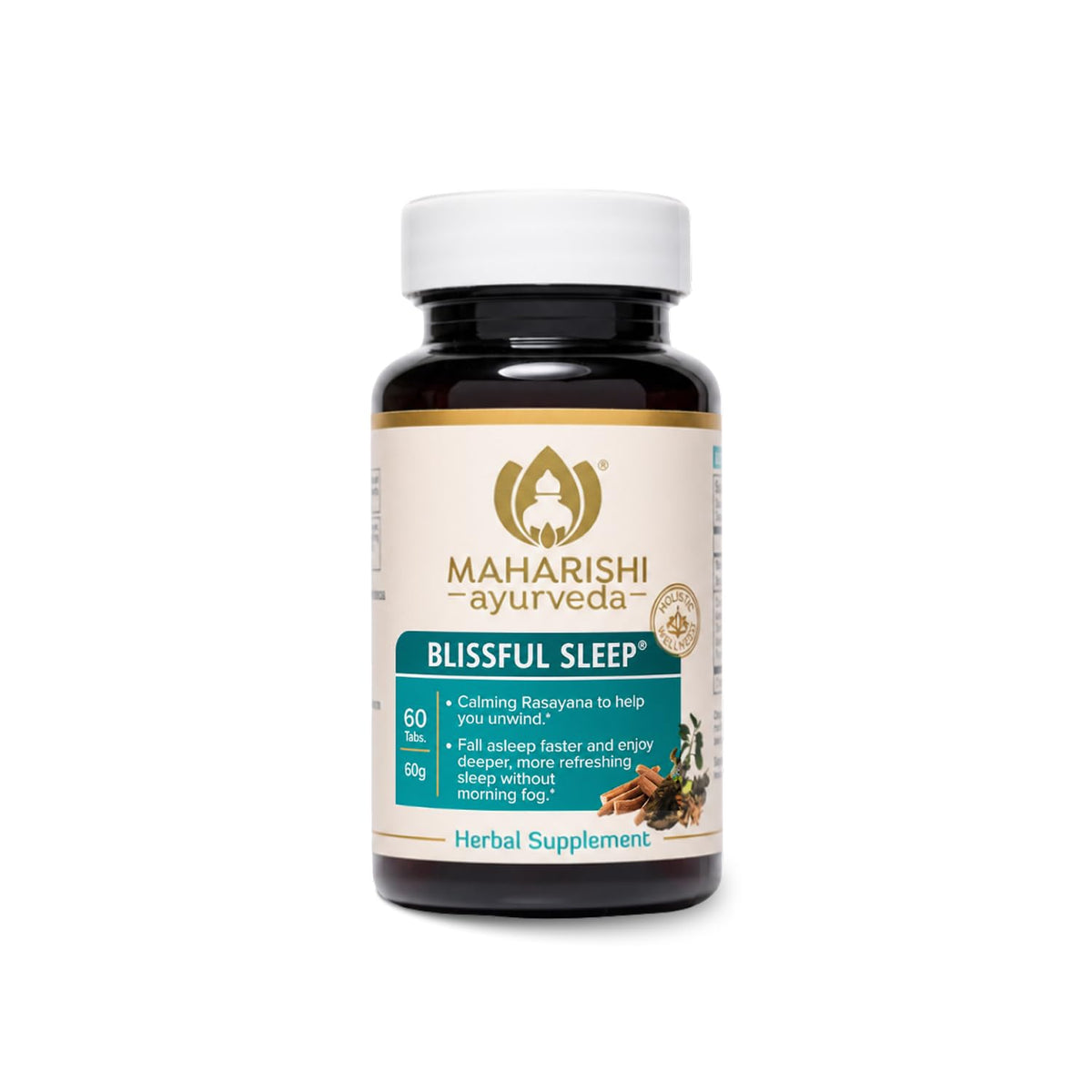 Maharishi Ayurveda Blissful Sleep 60 comprimés vue avant