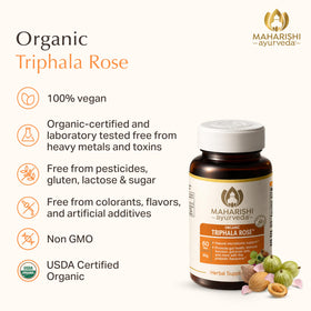 Maharishi Ayurveda Triphala Rose 1000 mg emballage