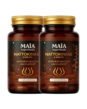 MAÏA Nattokinase 5000 FU flacon avec 30 gélules