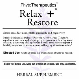 Maine Medicinals ingrédients bio en bouteille