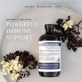 Maine Medicinals Sirop de Sureau Bio 4 oz en contexte familial
