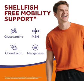 Mains tenant le complément Doctor's Recipes Glucosamine 1800 mg