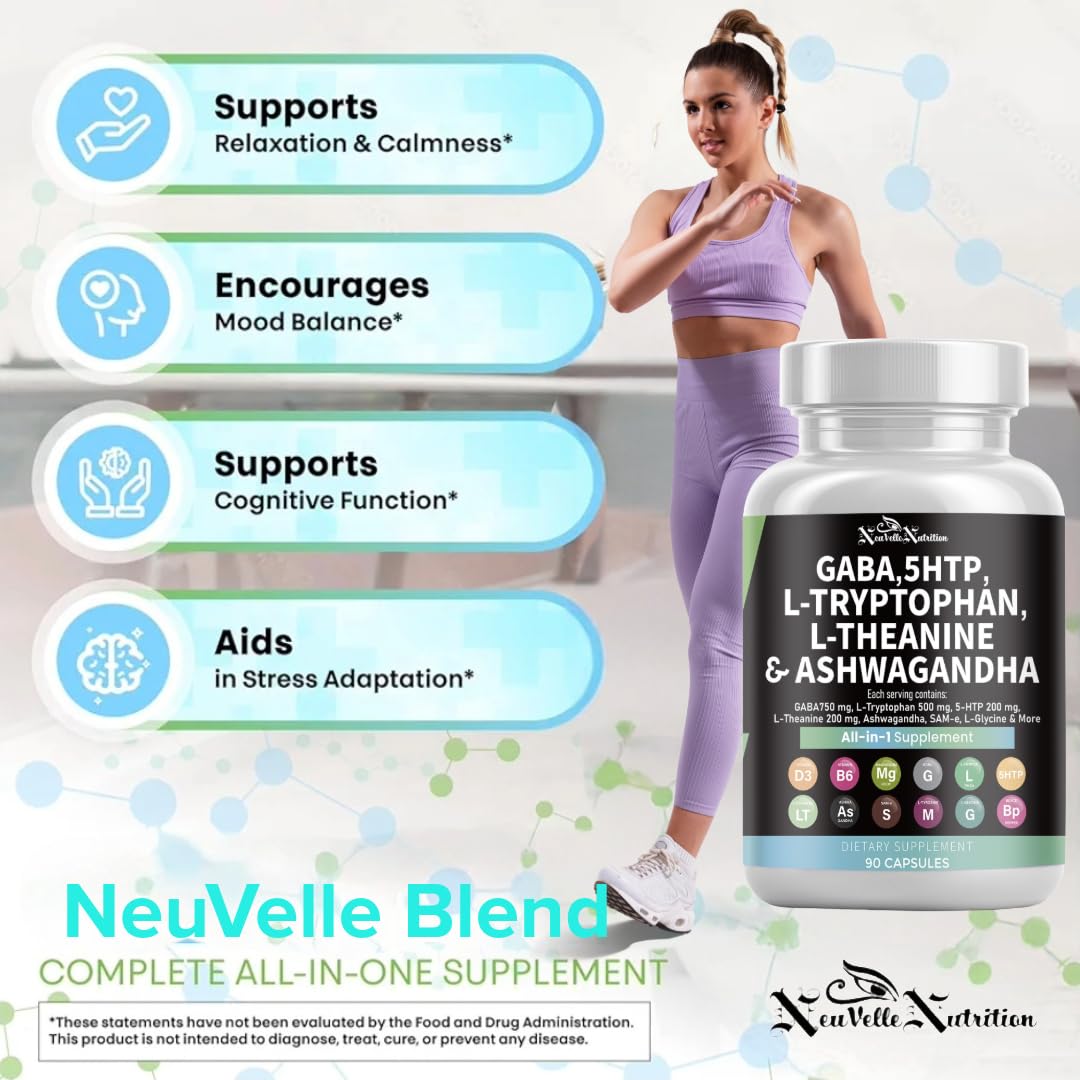 Mains tenant le flacon de NeuroZen+ avec une capsule en vue
