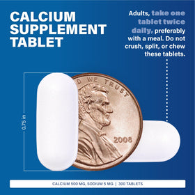 MAJOR Calcium de Coquille d'Huitre 500 mg - étiquette de produit