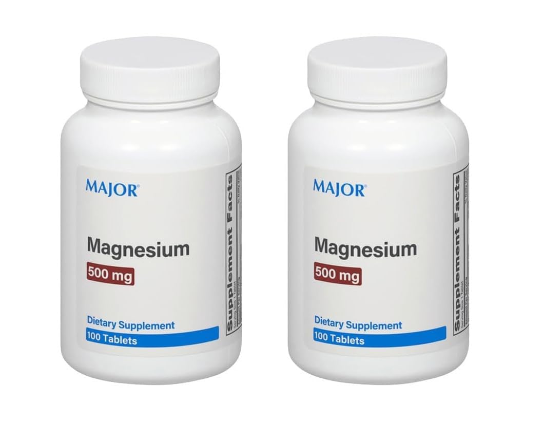 MAJOR Compléments Alimentaires Magnésium 500mg - vue avant