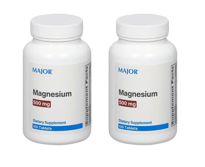 MAJOR Compléments Alimentaires Magnésium 500mg - vue avant