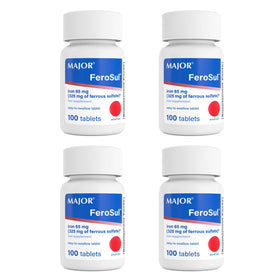 MAJOR Ferosul comprimés de fer 325mg, boîte vue de face