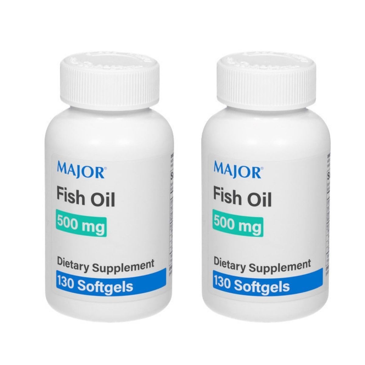 MAJOR Huile de Poisson 500mg gélules, vue de face