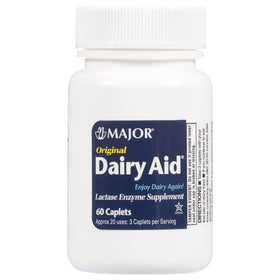 MAJOR Original Dairy Aid 60 comprimés, emballage avant