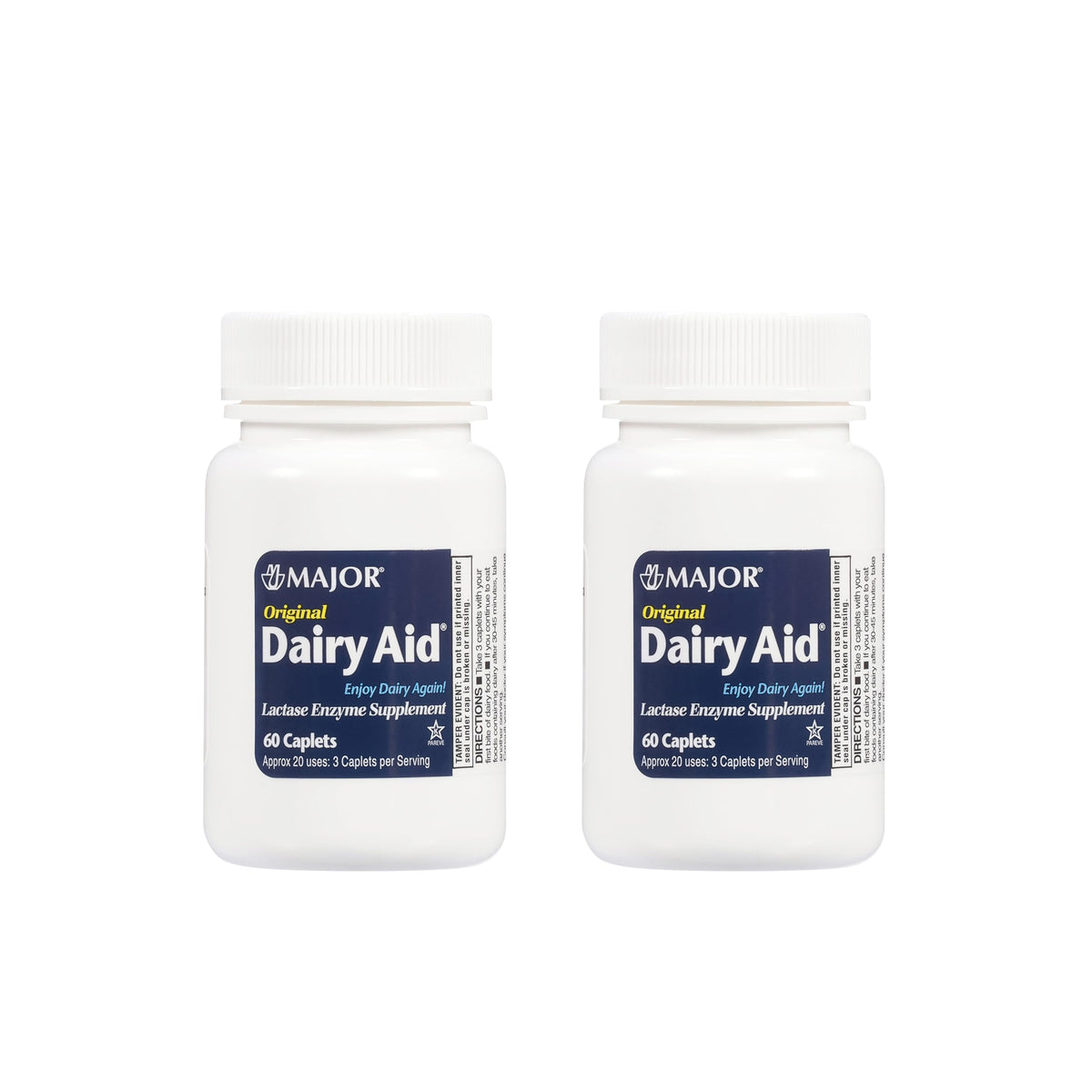 MAJOR Original Dairy Aid 60 comprimés vue de face