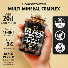 Maju Superfoods 18 en 1 Complément Alimentaire capsules avec ingrédients