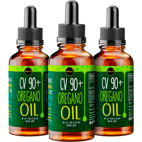 Maju Superfoods Huile d'Oregano 90% Carvacrol 3-Pack vue de face