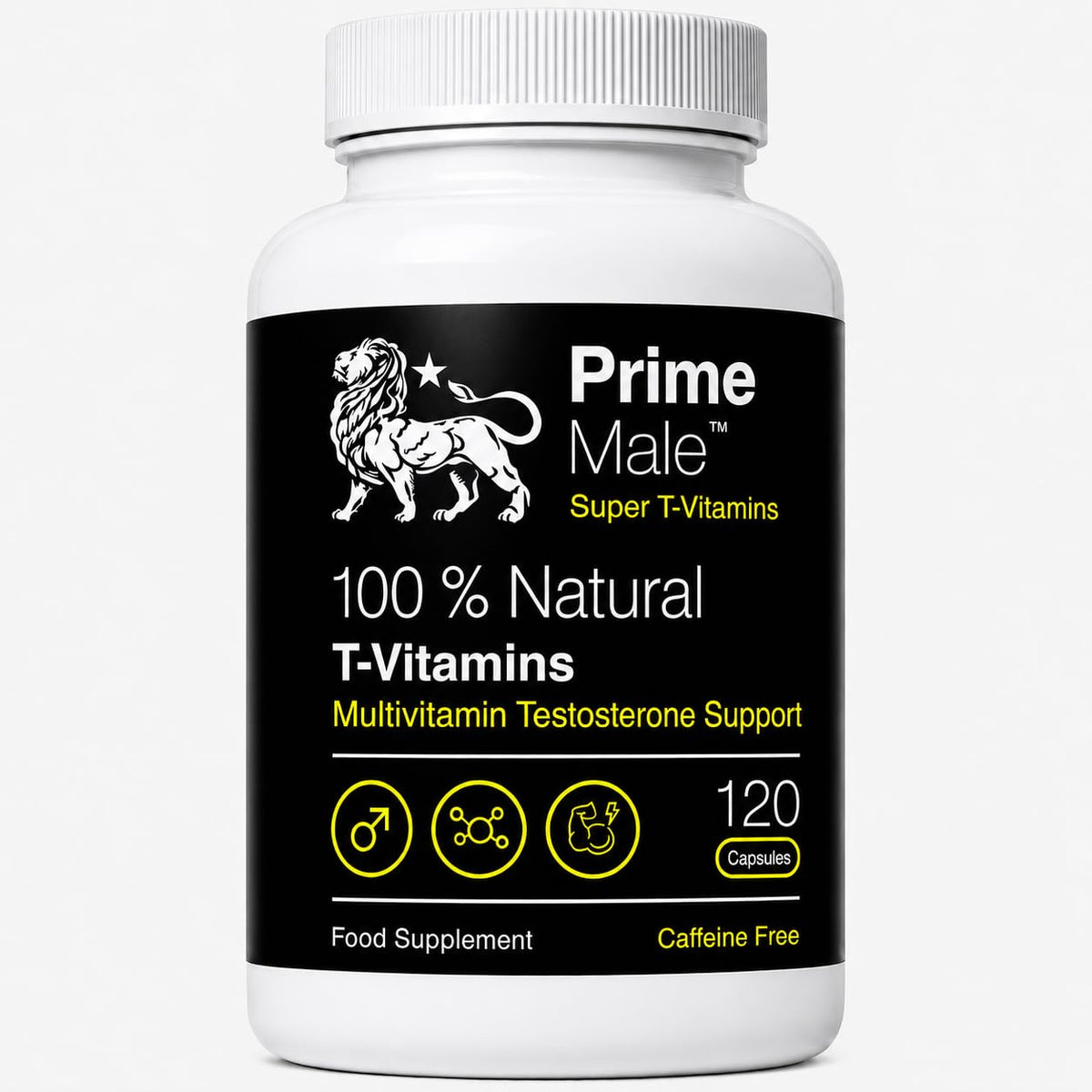MALE Multivitamines Avancées pour Hommes 120 Capsules vue de face