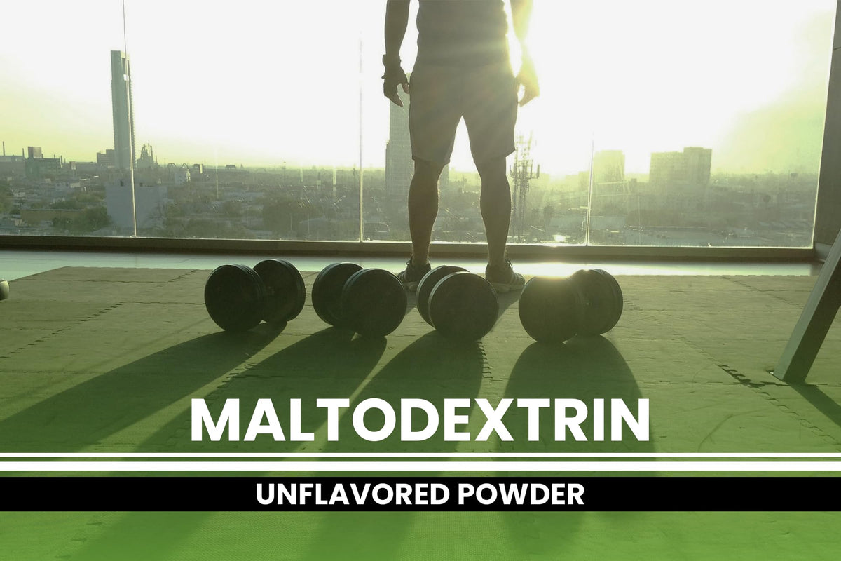 Maltodextrine PURE ORIGINAL INGREDIENTS 1728g sur un plan de travail