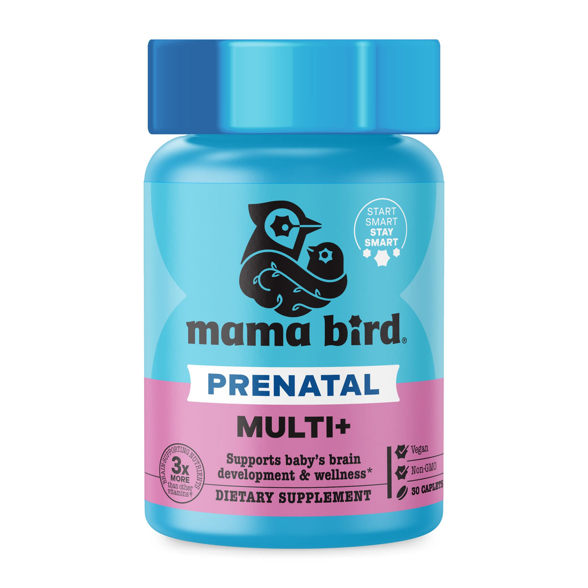 Mama Bird Multivitamines Prénatales 30 comprimés en boîte