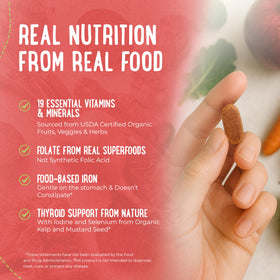 Mama Natural Multivitamine Femme 30 Jours arrière de la boîte