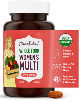 Mama Natural Multivitamine Femme 30 Jours boîte avant