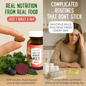 Mama Natural Multivitamine Femme 30 Jours ingrédients
