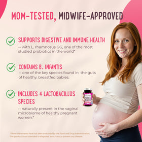 Mama Natural Probiotiques Prénataux 25 Milliards CFU capsule