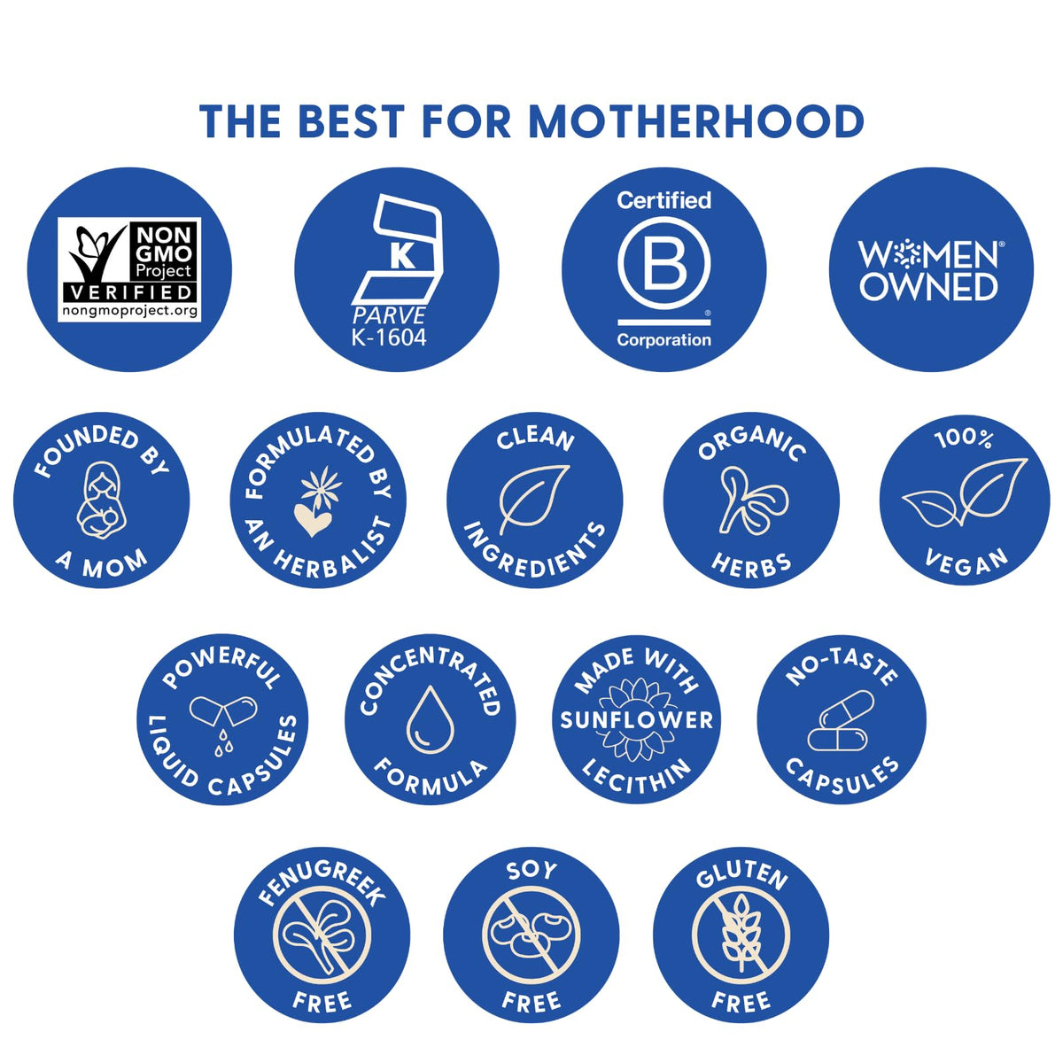Maman allaitante avec le flacon de Motherlove More Milk Moringa