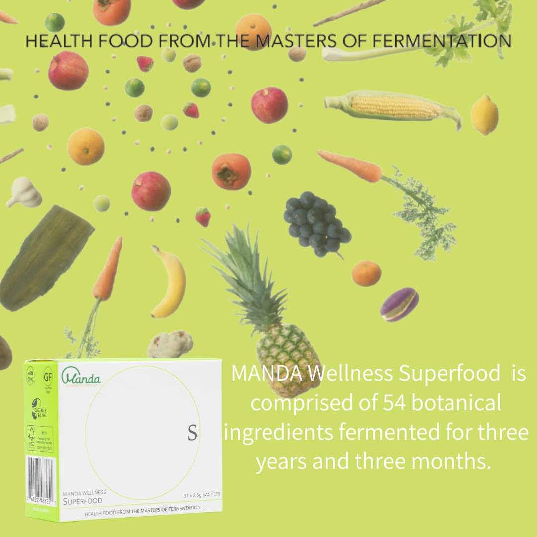 Manda Wellness Superdrink boîte vue de face