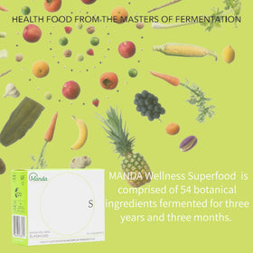 Manda Wellness Superdrink boîte vue de face