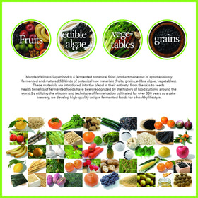 Manda Wellness Superdrink sachets en utilisation quotidienne